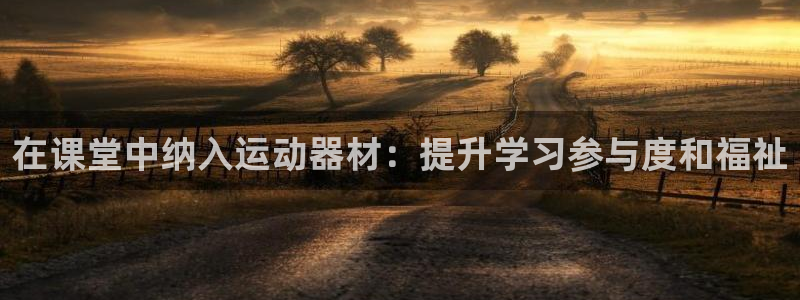 海南意昂体育3发展怎么样：在课堂中纳入运动器材：提升