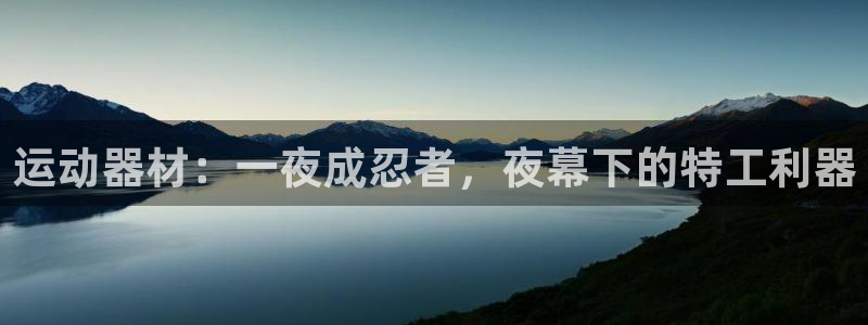 意昂3集团E.ON：运动器材：一夜成忍者，夜幕下的特
