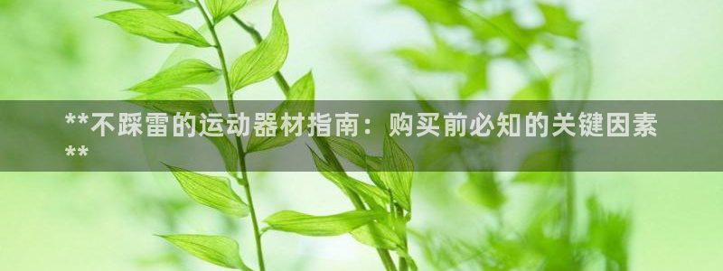意昂体育3招商电话号码查询是多少：**不踩雷的运动器